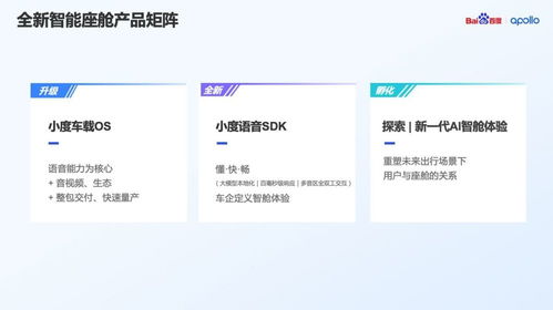 重塑智车整零关系,apollo驾舱图产品矩阵全面升级
